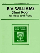Silent Noon by Vaughan Williams Ralph Dante Gabriel Rosset for Medium-High Voice w/