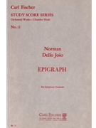 Epigraph by Dello Joio Norman for