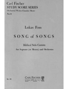 Song of Songs by Lukas Foss Anonymous for