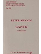 Canto by Mennin Peter for