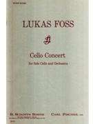 Cello Concert by Lukas Foss for