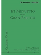1st Menuetto from Gran Partita by Mozart Wolfgang Amadeus - Thorne Melanie - for Clarinet Ensemble