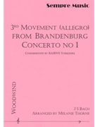 3rd Movement (Allegro) from Brandenburg Concerto No. 1 by Bach Johann Sebastian - Thorne Melanie - for