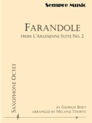 Farandole From L'arlesienne Suite #2 by Bizet Georges - Thorne Melanie - for Saxophone Choir