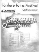 Fanfare for a Festival by Strommen Carl for