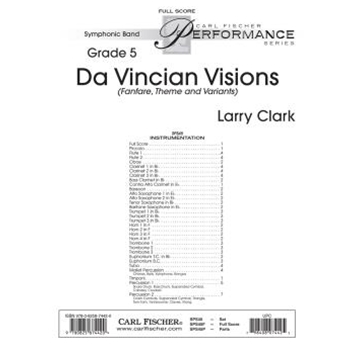 Da Vincian Visions (Fanfare Theme and Variants) by Clark Larry - Forrest Dan - for