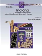 Indiana (Way Back Home Again In) by Hanley James - Nowak Jerry - for Concert Band