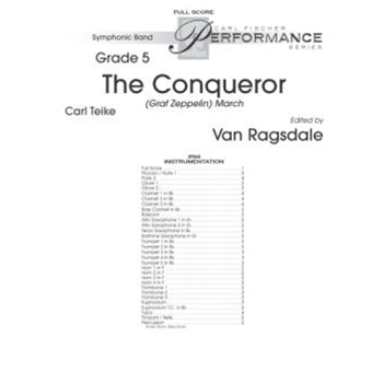 The Conqueror March by Teike Carl - Ragsdale - for Full Score