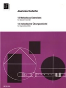 12 Melodic Studies by Joannes Collette for