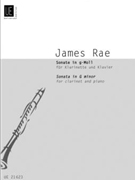 Sonata in G minor For Clarinet and Piano by Rae James for Clarinet