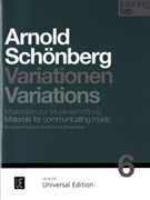 Arnold Schoenberg: Variations Materials for Communicating Music by Friedrich Burkhard for
