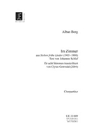 IM ZIMMER FROM SIEBEN FRUHE LIEDER by Berg Alban for