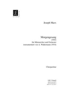 Morgengesang by Marx Joseph - Wassermann A - Ernst Decsey for