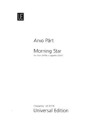 Morning Star by Part Arvo for SATB a cappella