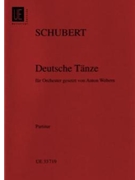 Deutsche Tanze by Schubert - Webern Anton - for Mini Score