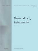 Das Lied Von Der Erde For High And Low Voice And Piano by Mahler Gustav for