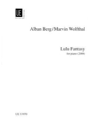 Lulu Fantasy by Berg Alban - Wolfthal Marvin - for Piano