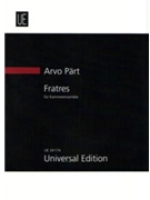 Fratres by Part Arvo for Mini Score