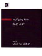 In-Schrift For Orchestra by Rihm Wolfgang for