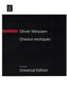 Oiseaux Exotiques by Messiaen Olivier for Mini Score