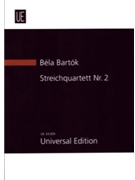 String Quartet #2 by Bartok Bela for Mini Score