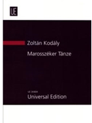 Dances Of Marroszek by Kodaly for Full Score