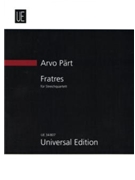 Fratres Fur Streichquartett by Part Arvo for