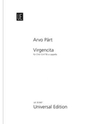 Virgencita For SATB Chorus A Cappella by Part Arvo for