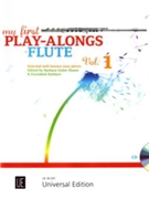 My First Play-Alongs Flute Vol.1 Well-known easy pieces selected from Mini Magic Flute 1 by Various for