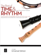 The Best of Time & Rhythm Easy pieces for two recorders (SS or SA) and percussion ad lib. by Viktor Fortin - Heidecker Martin - for
