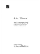 Im Sommerwind by Webern Anton for
