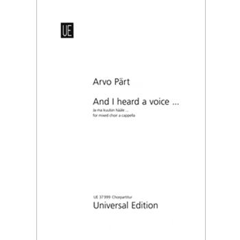 And I heard a voice... by Arvo Part for
