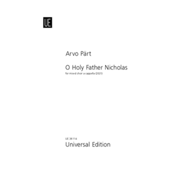 O Holy Father Nicholas for mixed choir a cappella