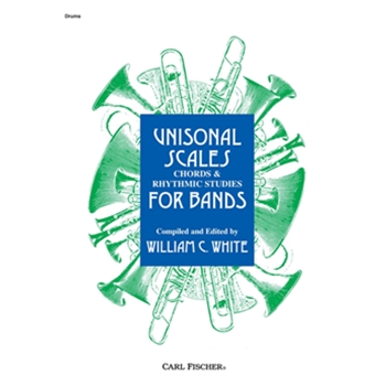 Unisonal Scales Chords & Rhythms For Ban by White W for Drums