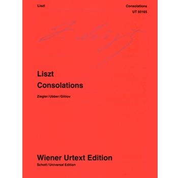 Consolations by Liszt Franz for Piano