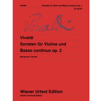 Sonatas for Violin and Basso Continuo by Vivaldi Antonio Lucio for