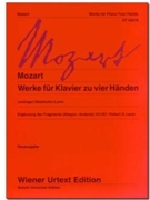 Works for piano four Hands by Mozart Wolfgang Amadeus for