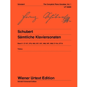 Sonatas Volume 1 by Schubert - Tirimo - for Piano