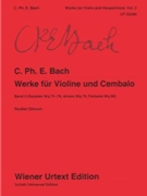 Werke fur Violine und Cembalo Band 2 by Bach Carl Philipp Emanuel for