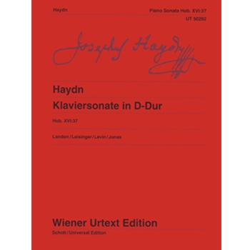 Piano Sonata In D Major by Haydn Joseph for