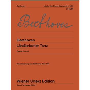 Landlerischer Tanz by Beethoven Ludwig van for
