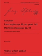 Impromptus Moments Musicaux by Schubert Franz for