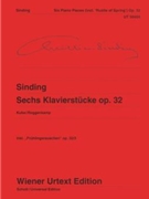 Six Piano Pieces by Sinding Christian for