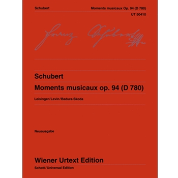 Moments Musicaux Op. 94 by Schubert Franz for