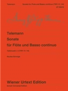Sonata for Flute and Basso Continuo TWV 41:h4 by Telemann Georg Philipp for