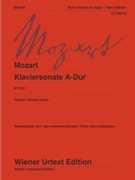 Piano Sonata in A Major by Mozart Wolfgang Amadeus for