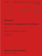 Sonate fur Arpeggione und Klavier D 821 Fassung fur Violine und Klavier von Diabelli by Schubert Franz for