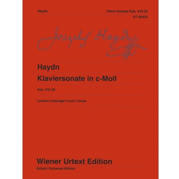 Sonata in C minor Hob XVI: 20 by Haydn Joseph for