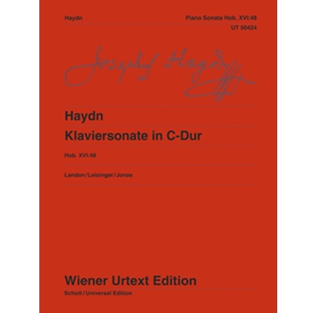 Sonata in C Major Hob. XVI: 48 by Haydn Joseph for