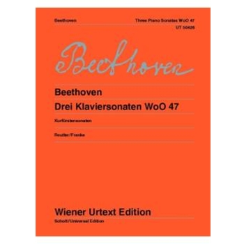 Three Piano Sonatas WoO 47